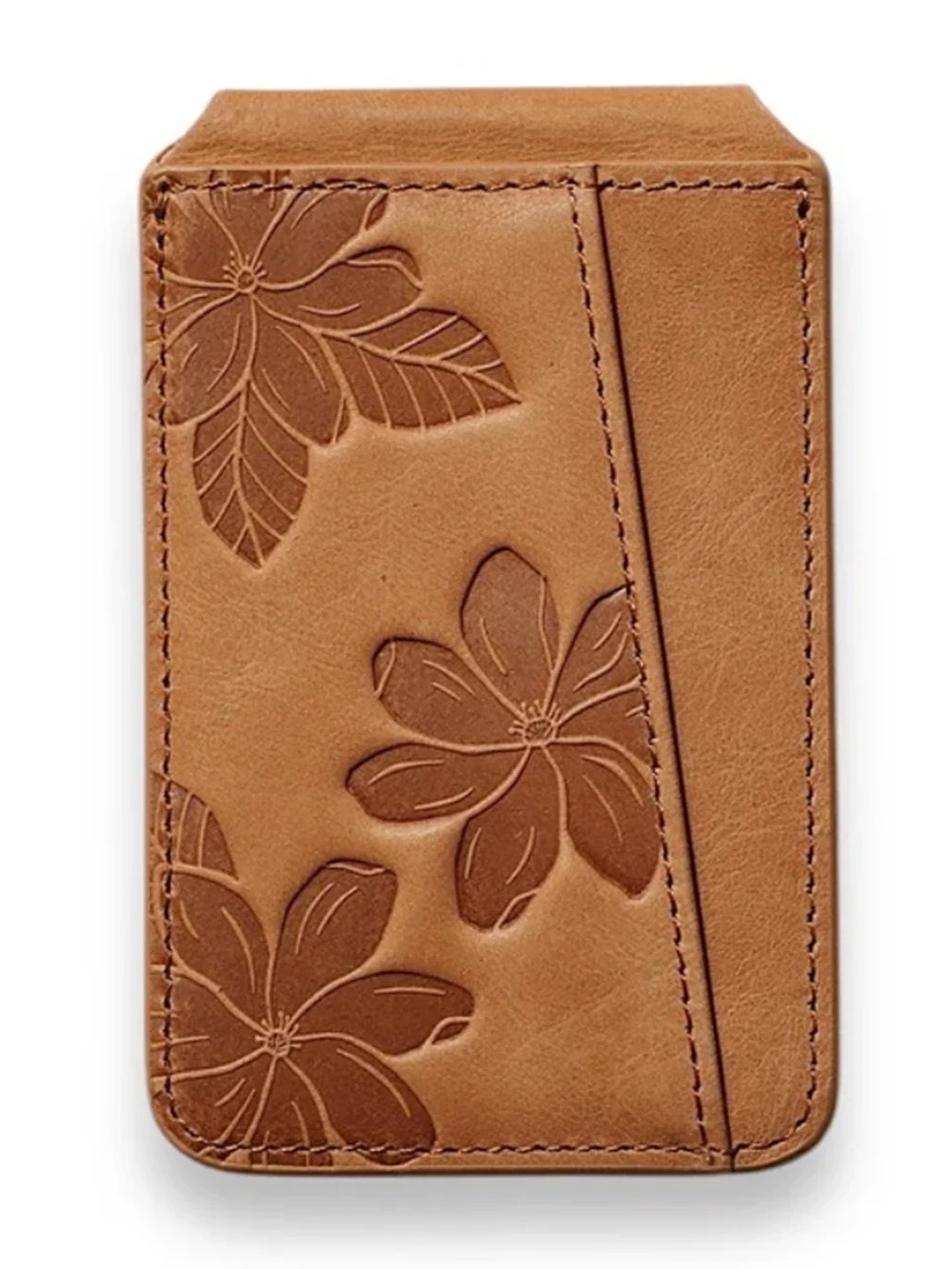 MAGNETIC WALLET STAND - PIKAKE BROWN
